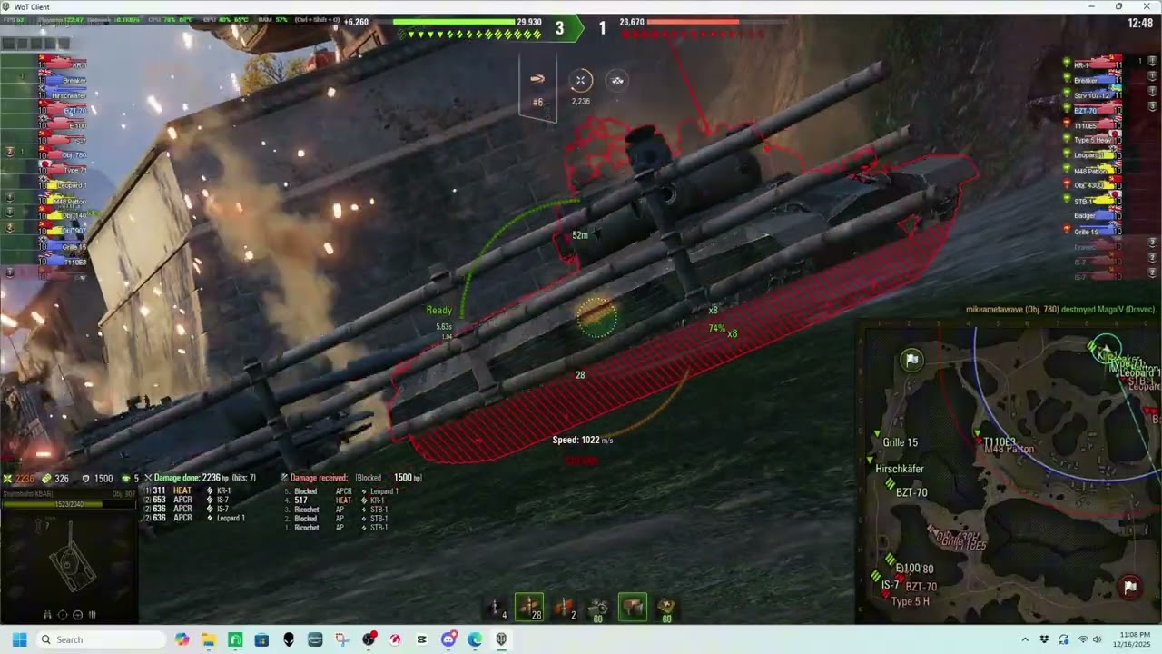 Sturm in the Obj907 Empire's Border