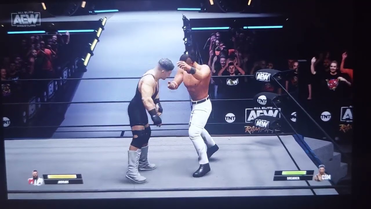 Andrade vs Bron Breakker UAEW RAMPAGE 
