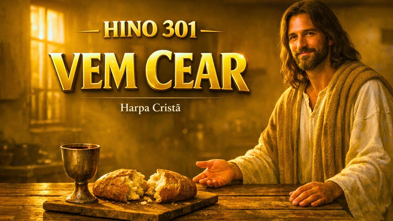 Hino 301 - Vem Cear - Harpa Cristã - Louvor Tradicional - Hino Antigo da Harpa Cristã