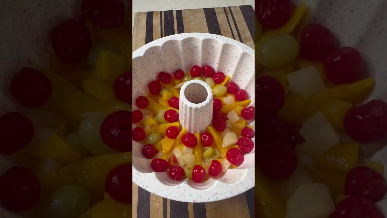 Bundt Pan Jello & Fruit