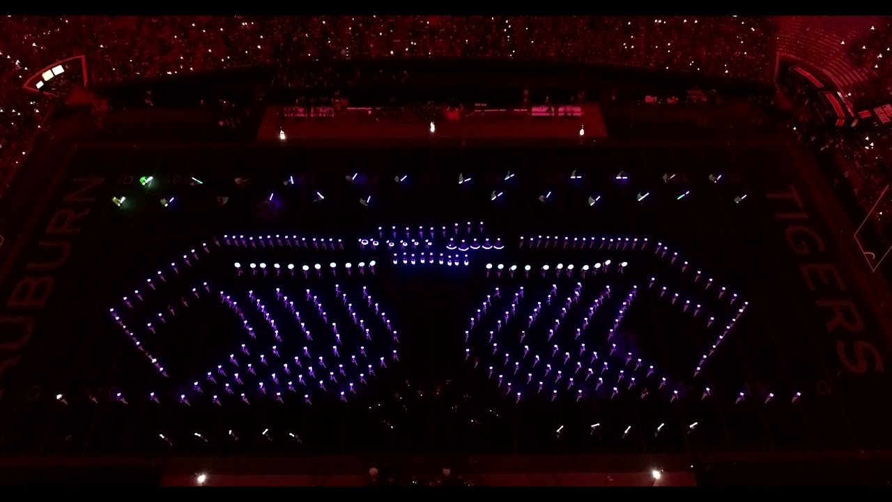 Auburn University Marching Band Metallica Halftime Show