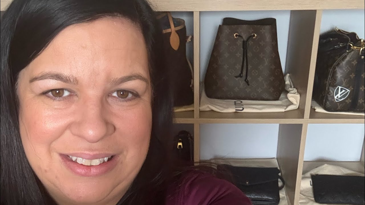 Designer bag wall and bag unboxing