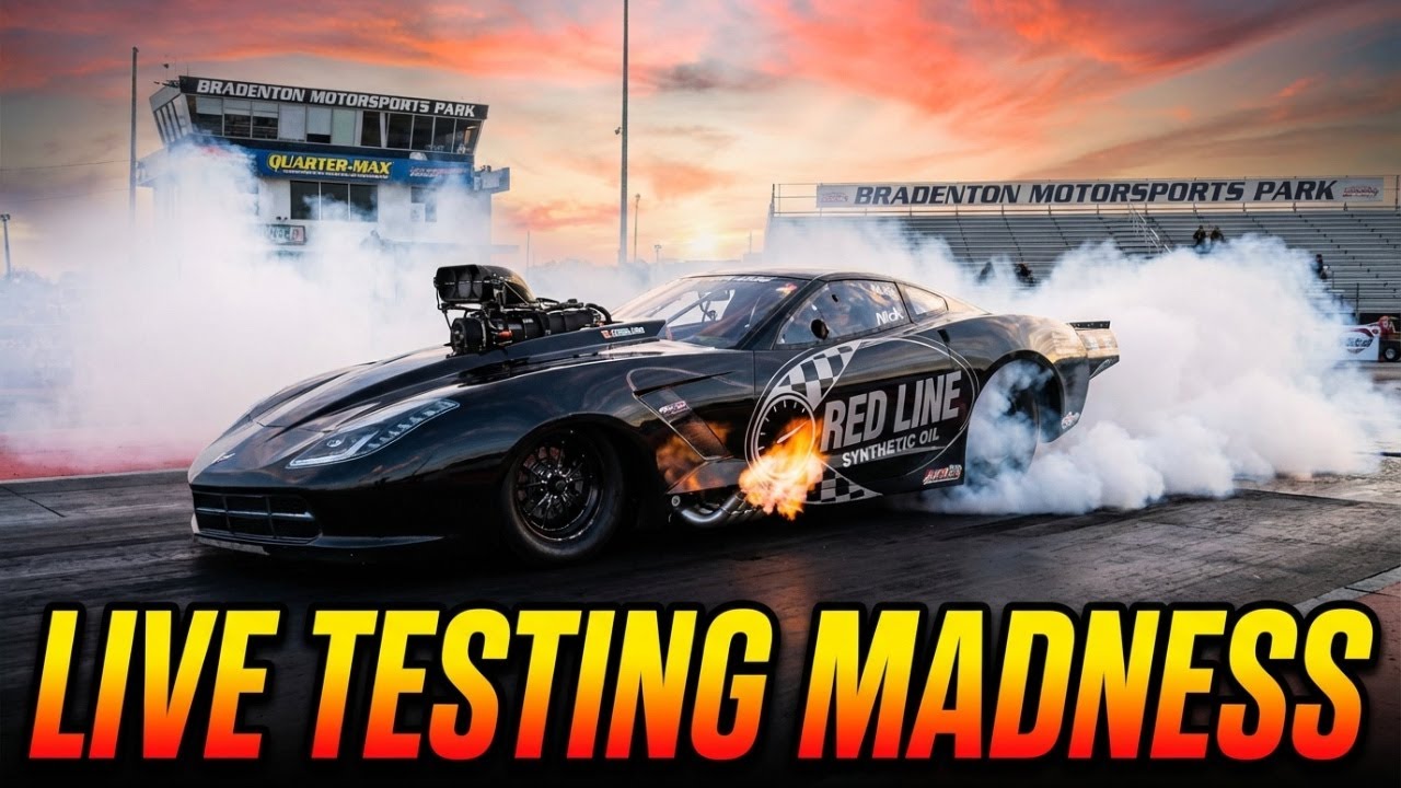 Live testing from Bradenton Motorsports Park. | Monday 2/23/2026