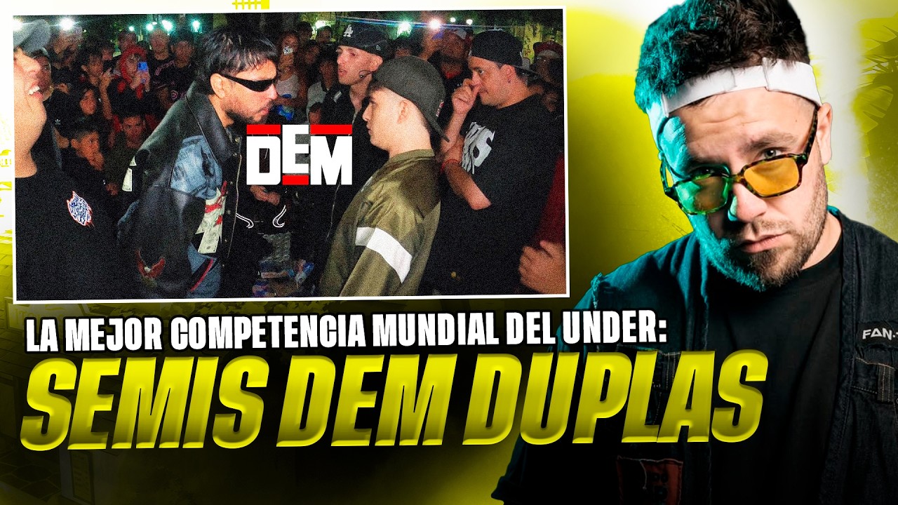 EL MENOR Y ENMA ARROLLAN LAS SEMIFINALES DE LA DEM CHILE *LAS DUPLAS GALÁCTICAS* Reacción