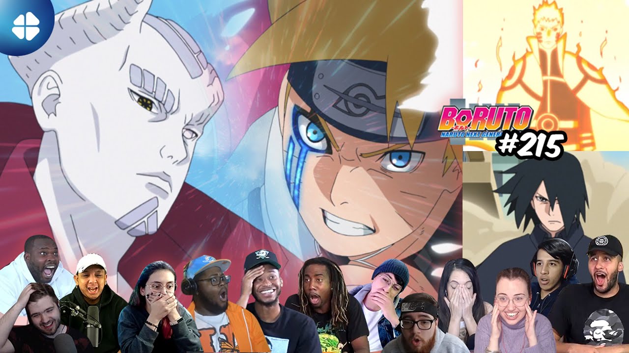 Isshiki Otsutsuki ARRIVES IN KONOHA 🔥😱 Reaction Mashup | Boruto 215 🇯🇵 [ボルト -- 海外の反応]
