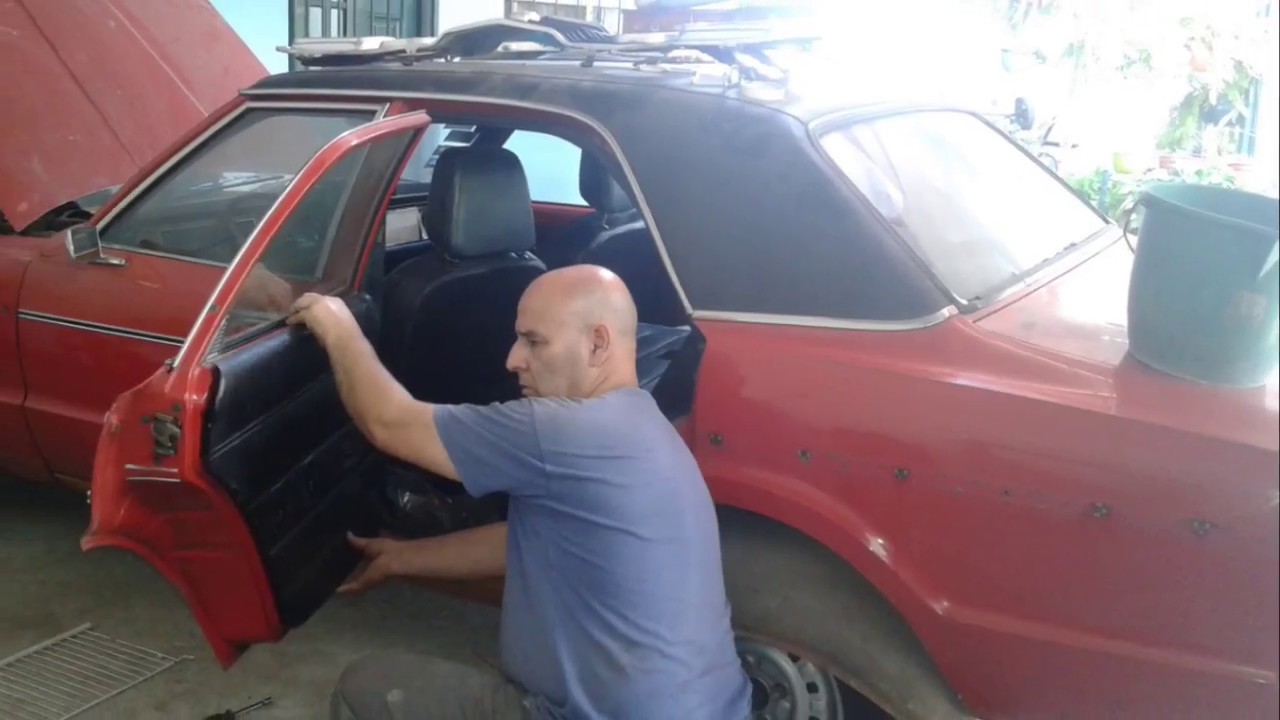 Chapa a un Ford Taunus GXL Modelo 1978 paso a paso