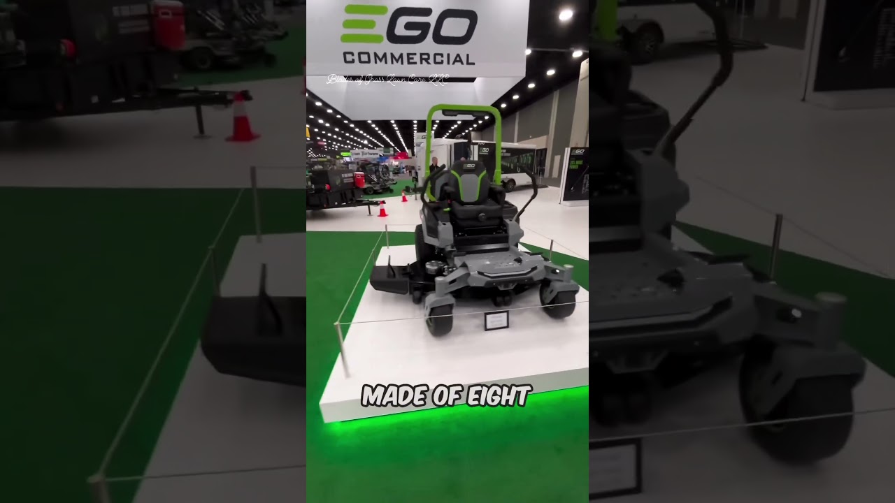 New EGO commercial zero turn lawn mower