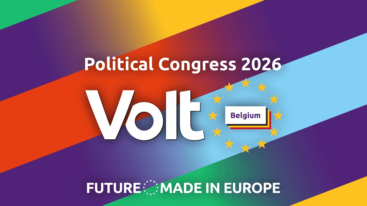 Political Congress 2026 Volt Belgium
