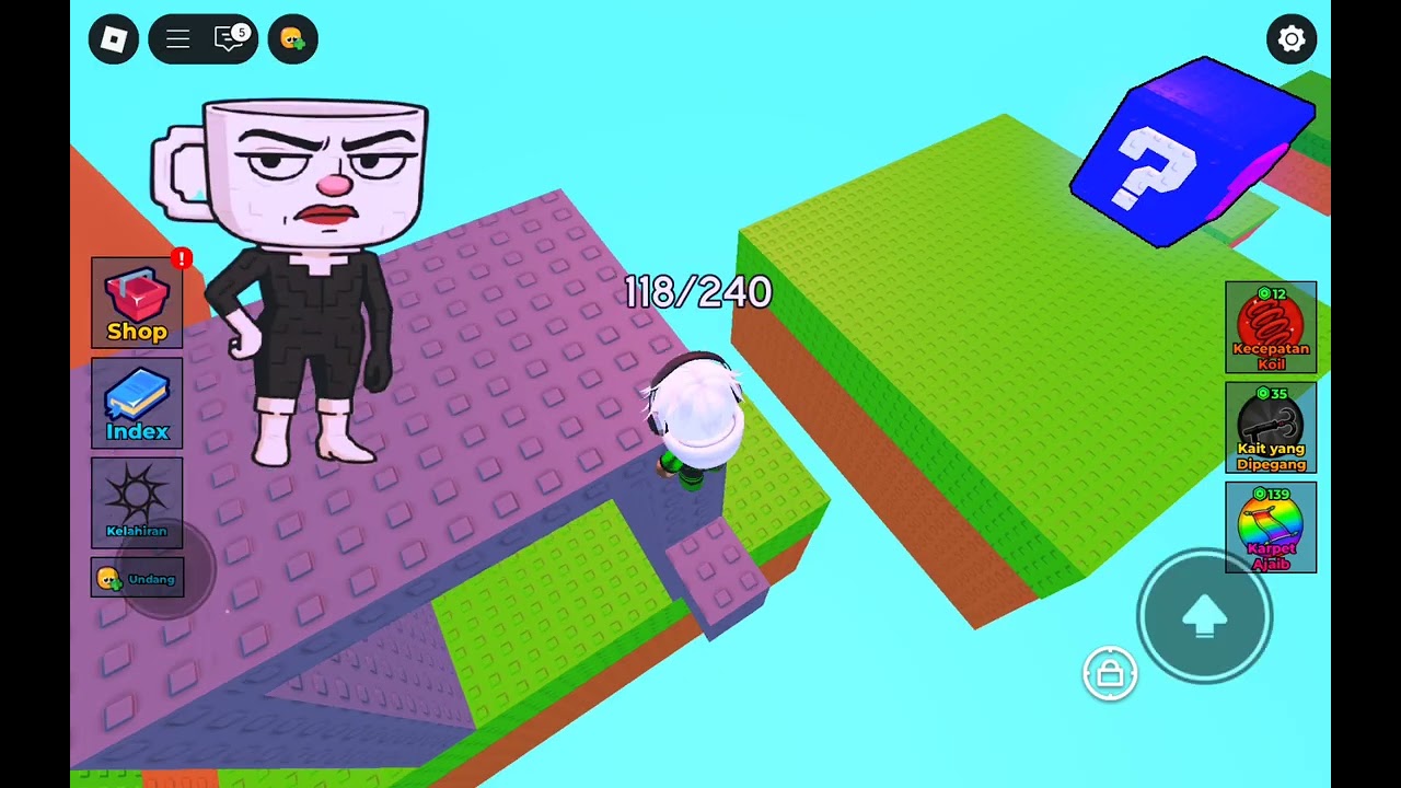 MASIH KURANG SECRET NAUFAL.TAPI JADILAH DAPAT SIKIT#indonesia #roblox #games 