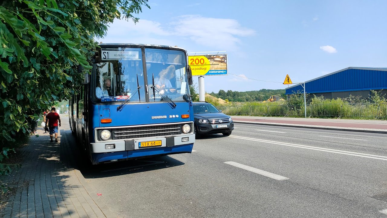 Ikarus 280.40A #STA 64 - Przejazd (linia S1 - ZTM GZM)