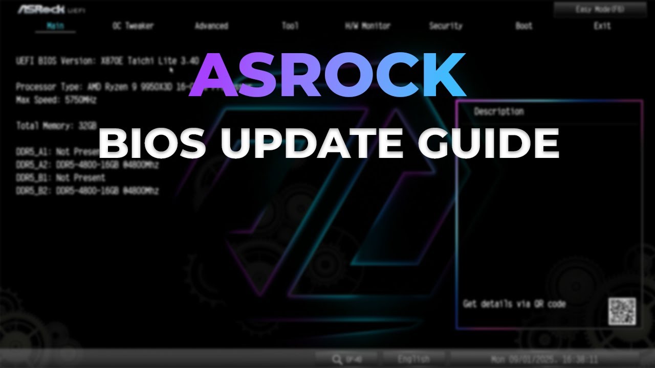 ОБНОВИТЕ BIOS вашей материнской платы ASRock СЕЙЧАС! (важно) | Краткое руководство