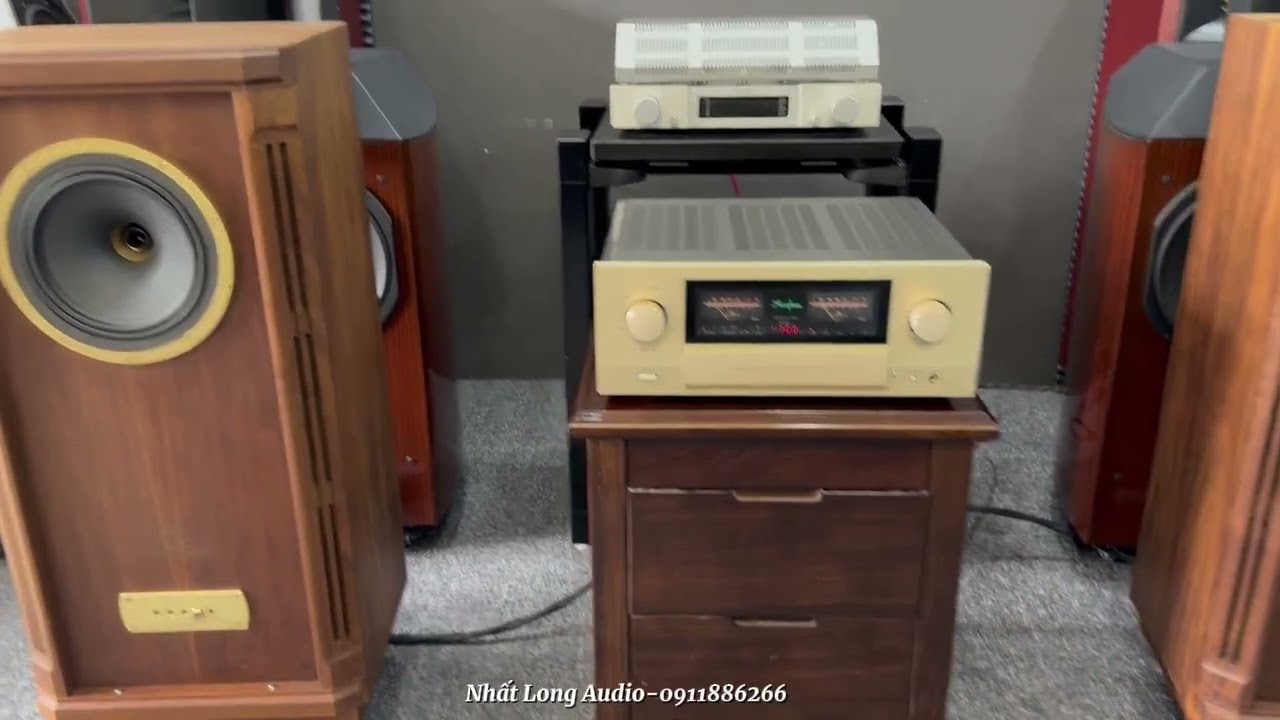 Bộ Nghe Nhạc Quốc Về Chơi Tết ! Loa Tannoy Turnberry GR & Ampli Accuphase E-560 ClassA