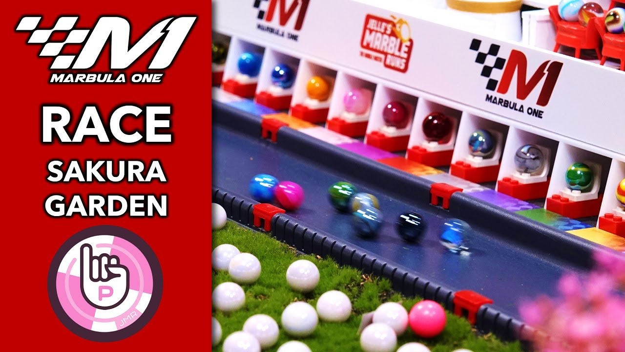 🏁 Marbula One S4 GP3 🏁 Sakura Garden RACE🌸 Jelle's Marble Runs