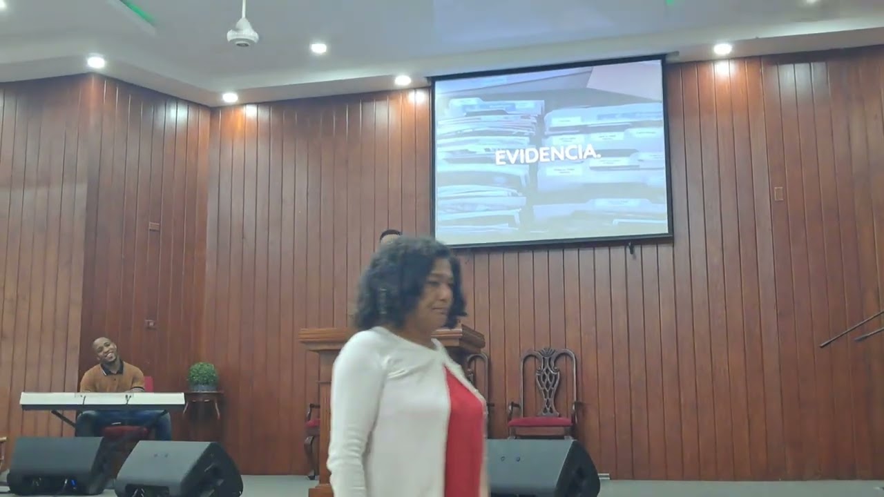 MINISTRANDO LA PALABRA DE DIOS EVANGELISTA BERNABÉ CASTRO BAKO EL TEMA EVIDENCIA.......