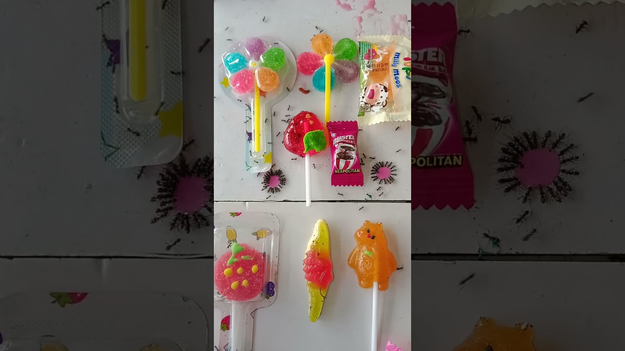 permen jelly kenyal kenyal kipas yupi semuua semut kegirangan#shorts