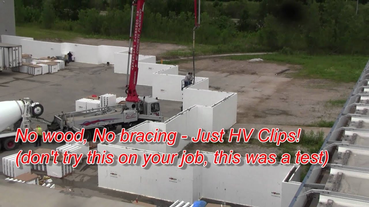 How strong is the Fox Blocks corner 2 of 3 insulated concrete forms icf.wmv
