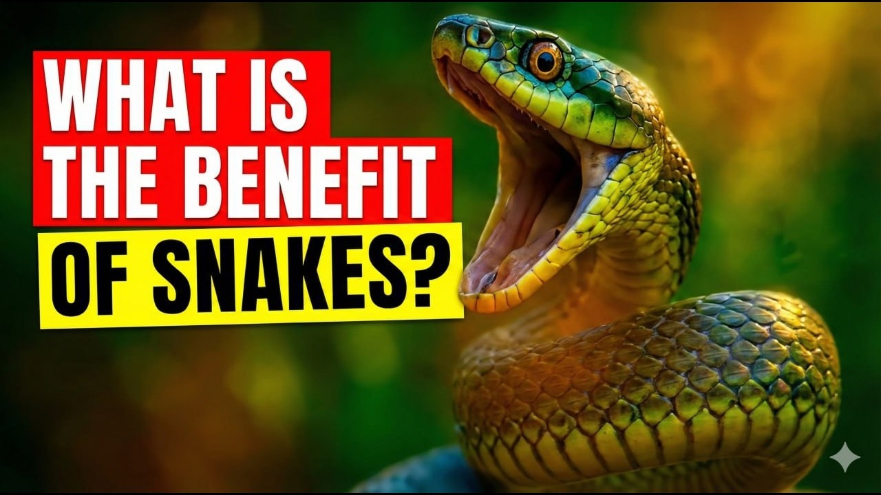 What would happen if snakes completely disappeared from the world? 🐍 ..