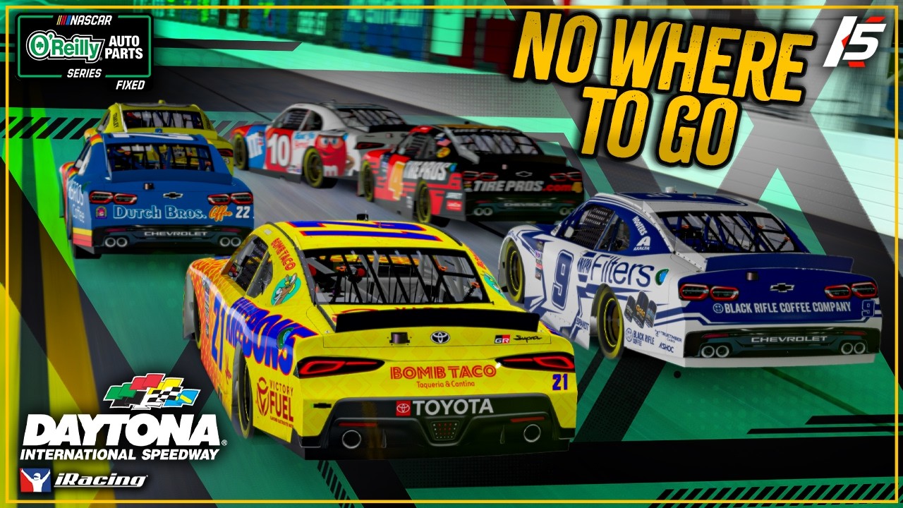 O'Reilly Series Fixed - Daytona - iRacing NASCAR Gameplay