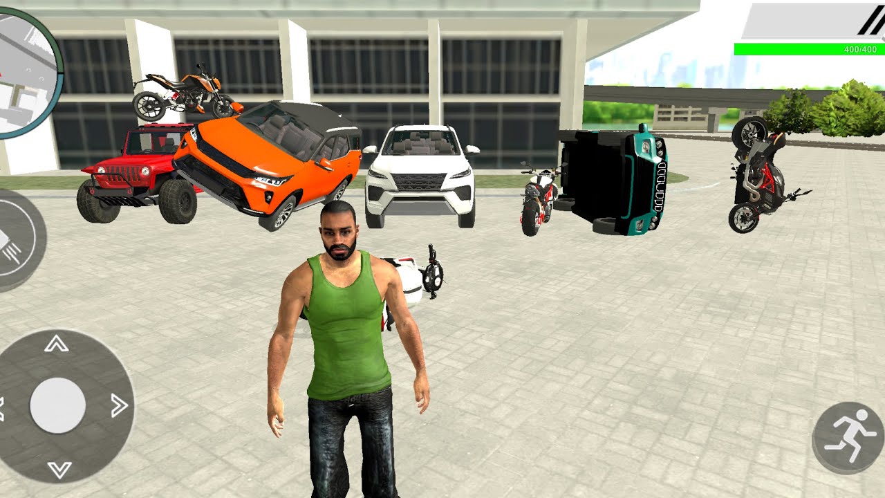 😍Franklin Purchase New Modified Vehicles In Indian 🇮🇳 Police Bike 3D🔫 New Open World Game #1  