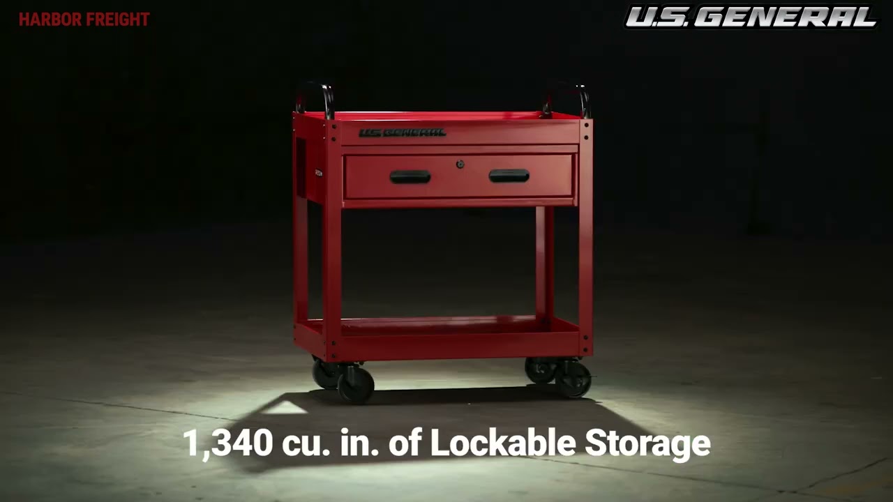 U.S. General 1-Drawer Service Cart | Harbor Freight