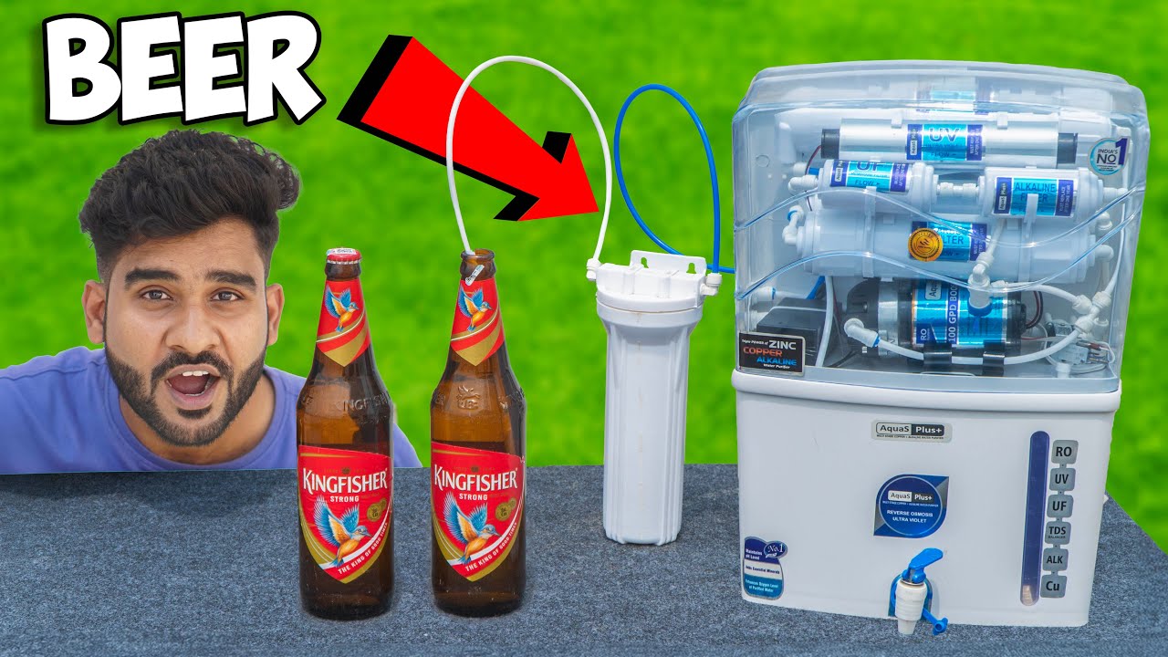 Beer vs. Water Purifier: Can it Clean Beer?