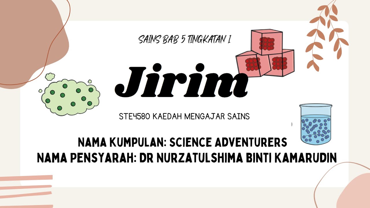 SAINS TINGKATAN 1 | BAB 5 JIRIM