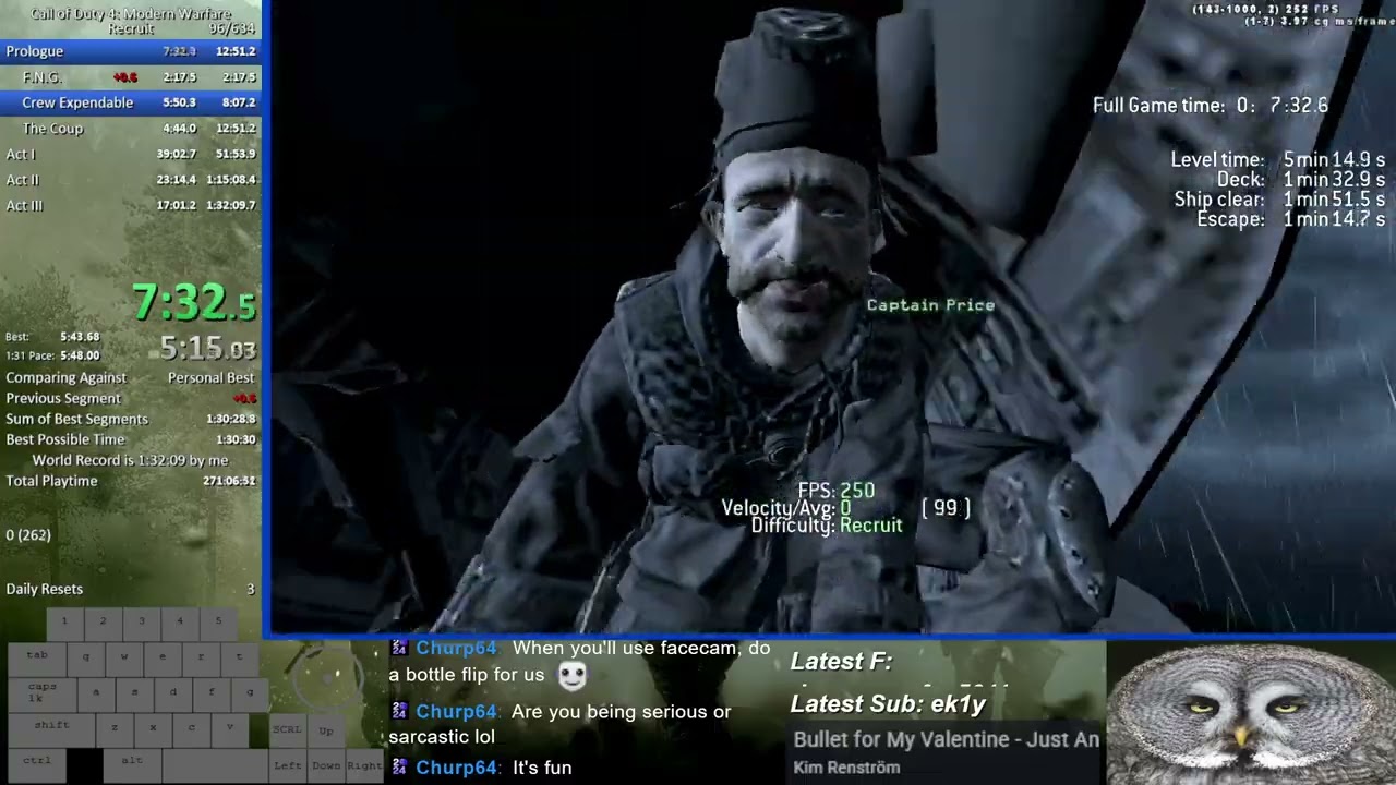 Call of Duty 4 Speedrun WR 1:32:02