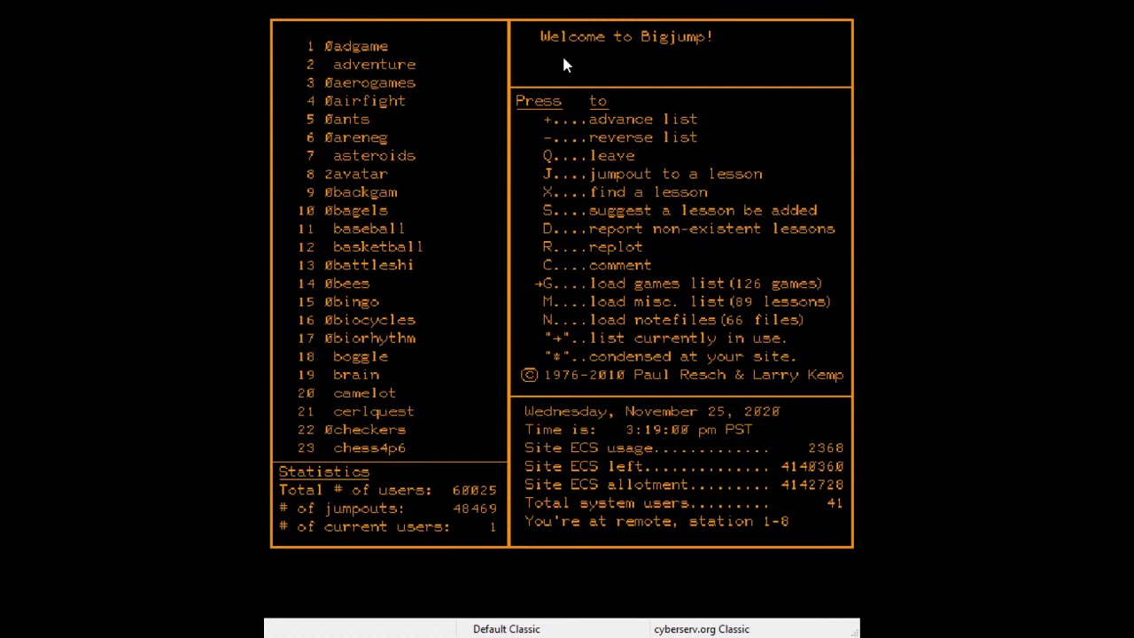Playing with PLATO - Failing at Early Mainframe Games