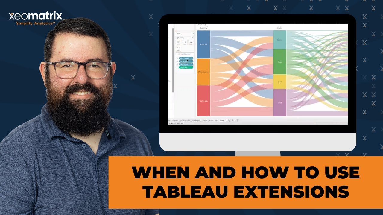 Next Level Data Visualizations with Tableau Extensions