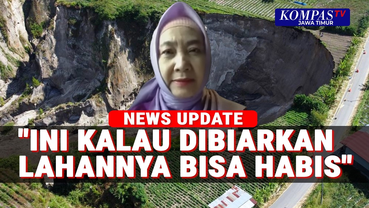 Pakar Geologi Ungkap Lubang Raksasa Aceh Tengah Agar Tidak Meluas