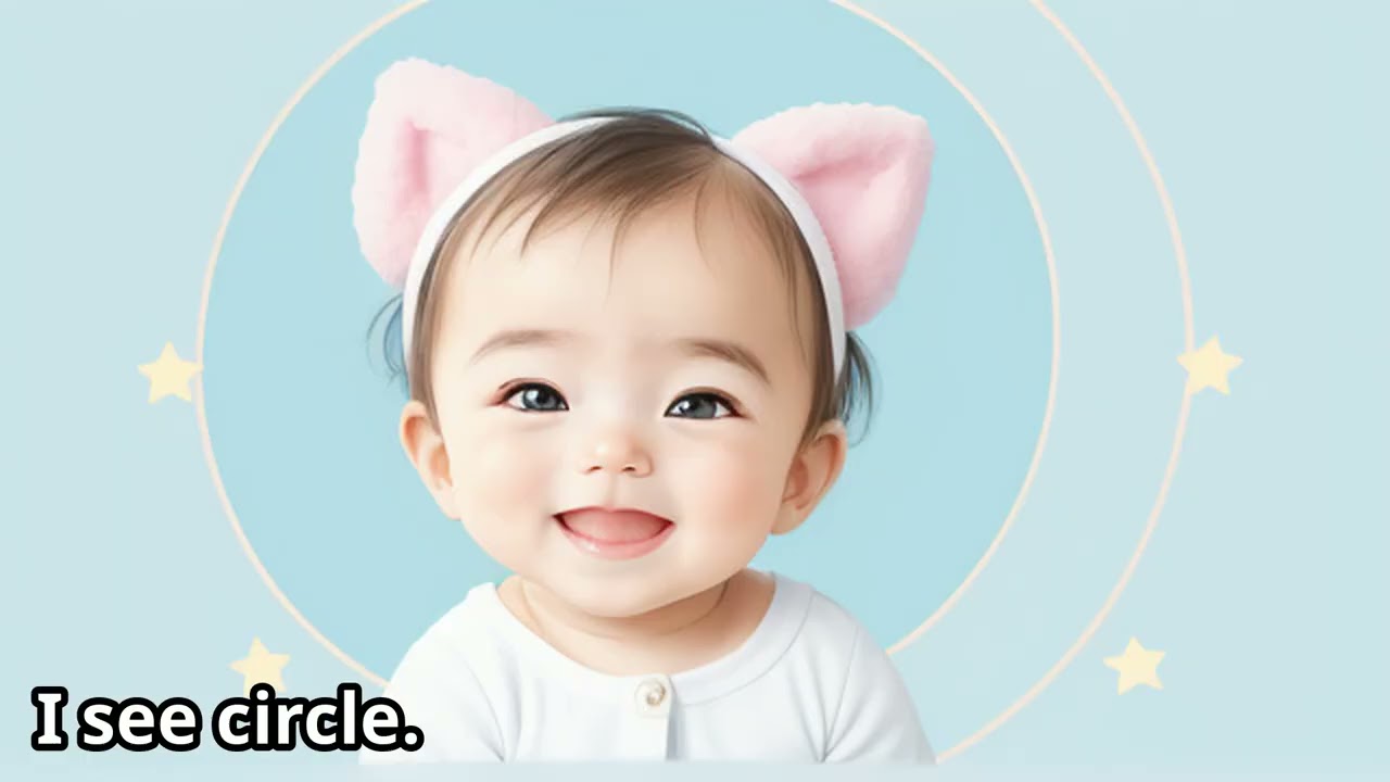 🚂 Let's Learn Shapes: Circles & Squares on the Train! 🎉