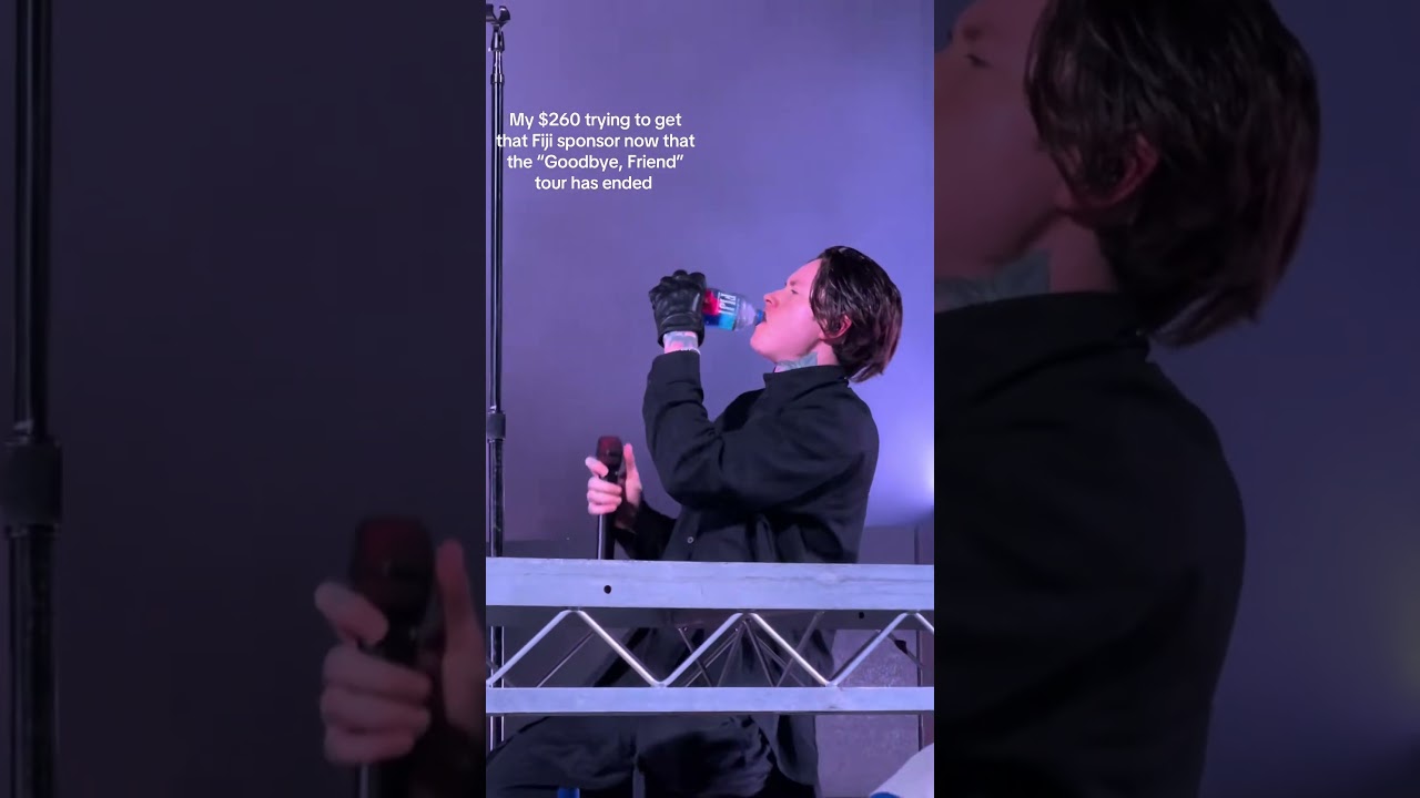 Noah Sebastian (Bad Omens) Fiji Endorsement in Australia Jan 2025 || #noahsebastian #badomens