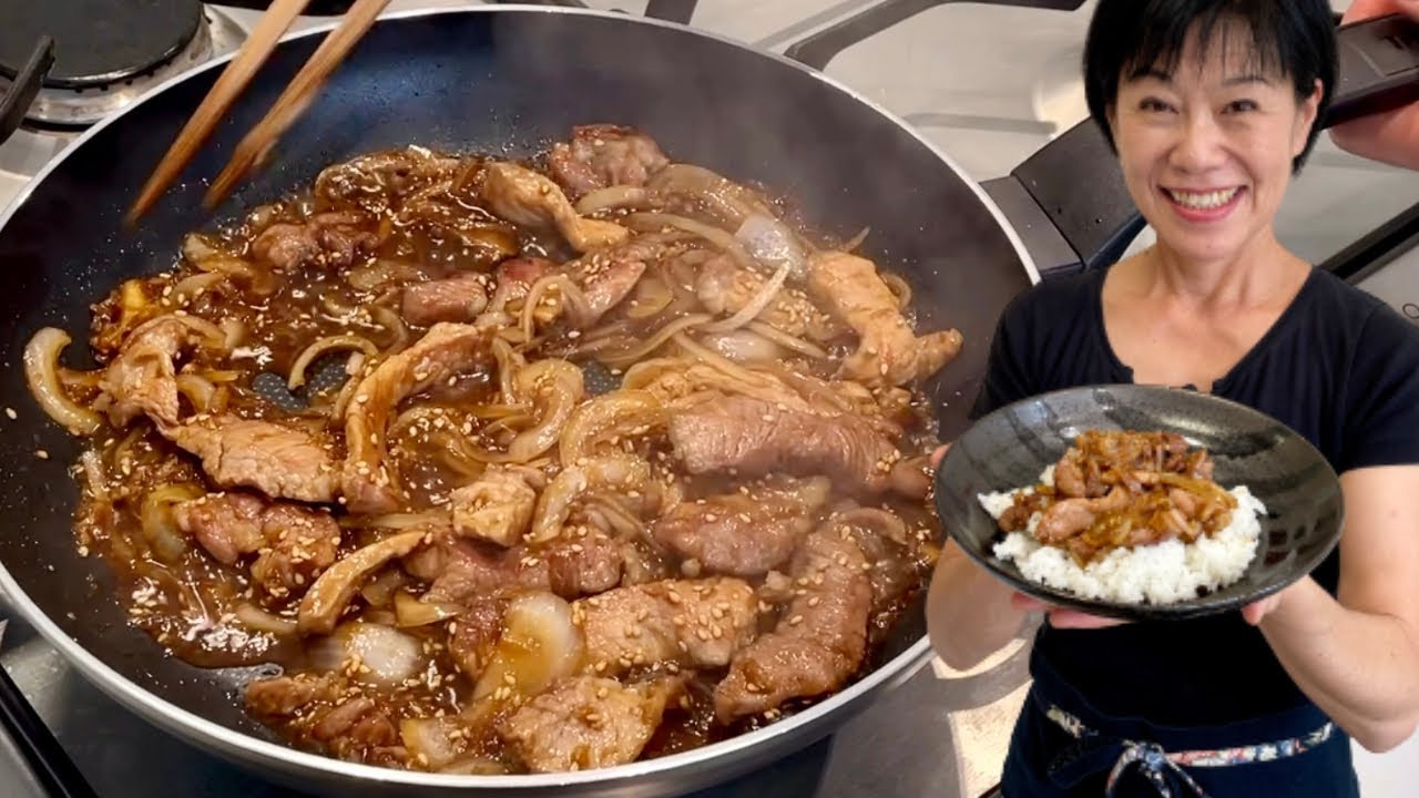Yakiniku-don / sauce Yakiniku / cuisine Japonaise / Kumiko Recette