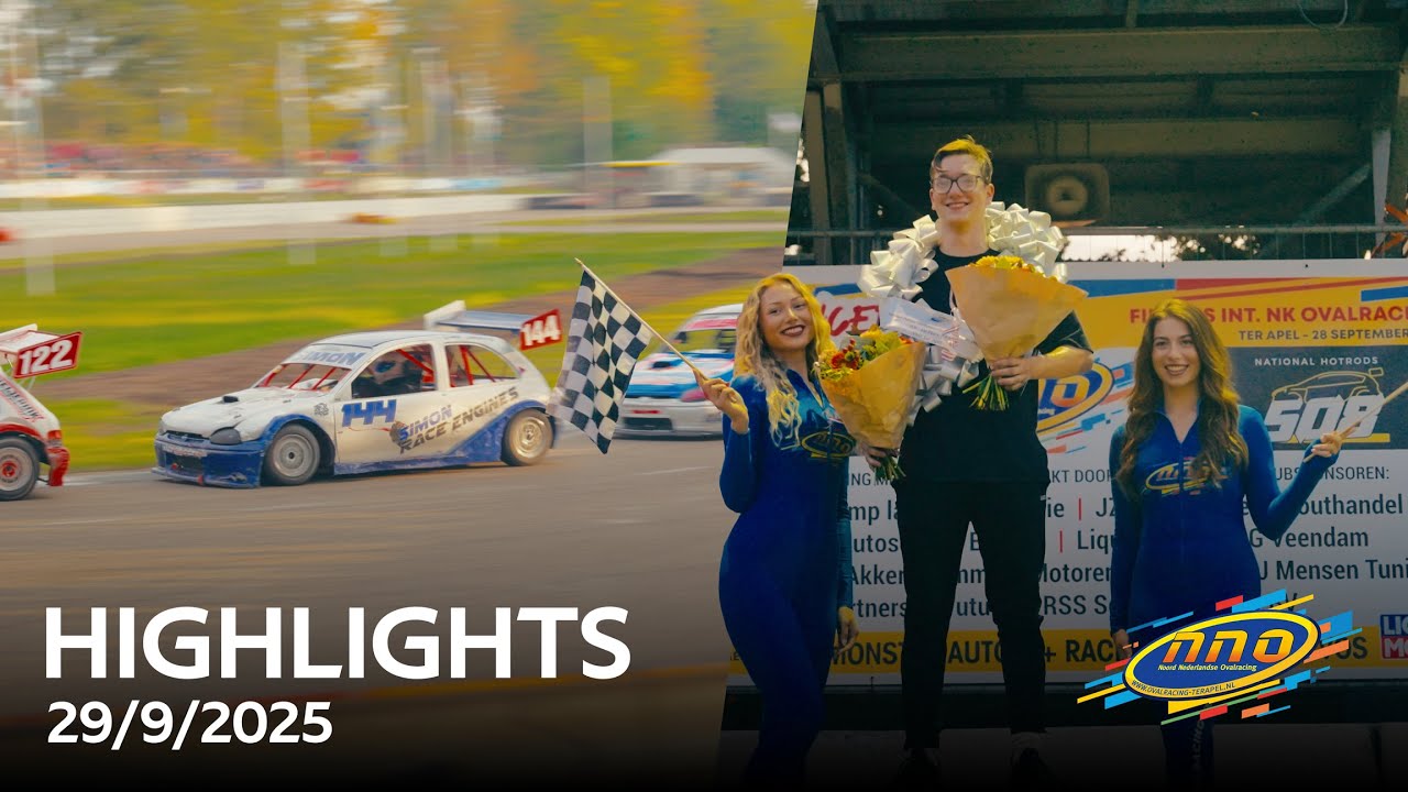 Highlights | NNO Ovalraces 28 september 2025 🏁