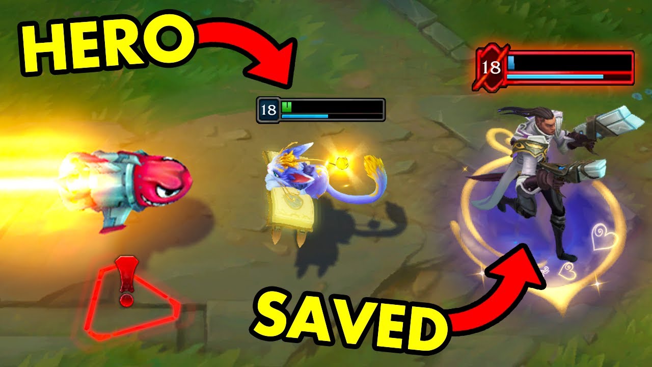 When LOL Players Make MIRACULOUS Saves...