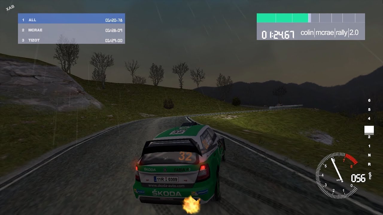 Skoda Fabia R5 E.Lappi/J.Ferm | Colin McRae Rally 2.0 [WRC 2016]