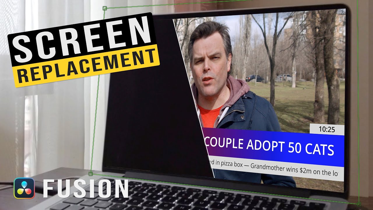 Realistic Screen Replacement in DaVinci Resolve Fusion
