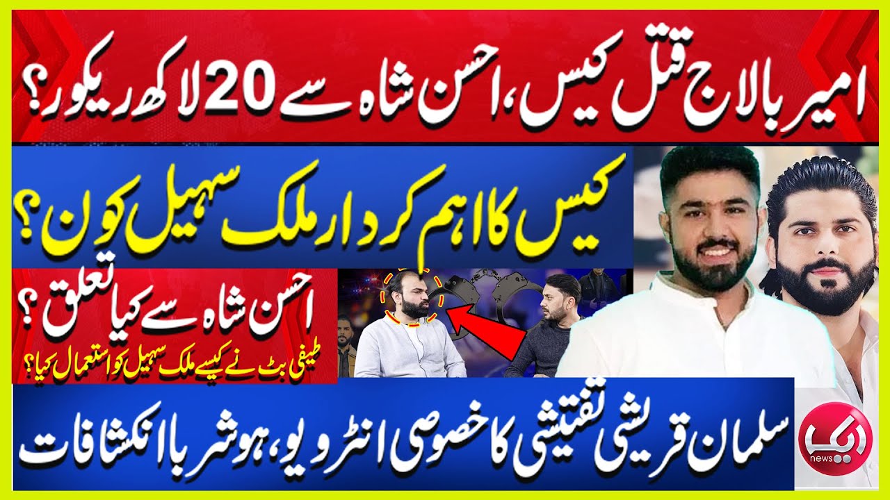Significant Progress in Ameer Balaj Case? Salman Qureshi Tafteeshi's Exclusive Interview | Aik News
