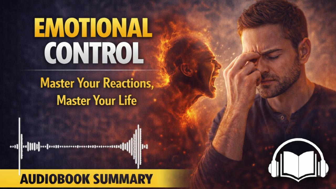 Emotional Control – Master Your Reactions, Master Your Life | Audiobook Summary