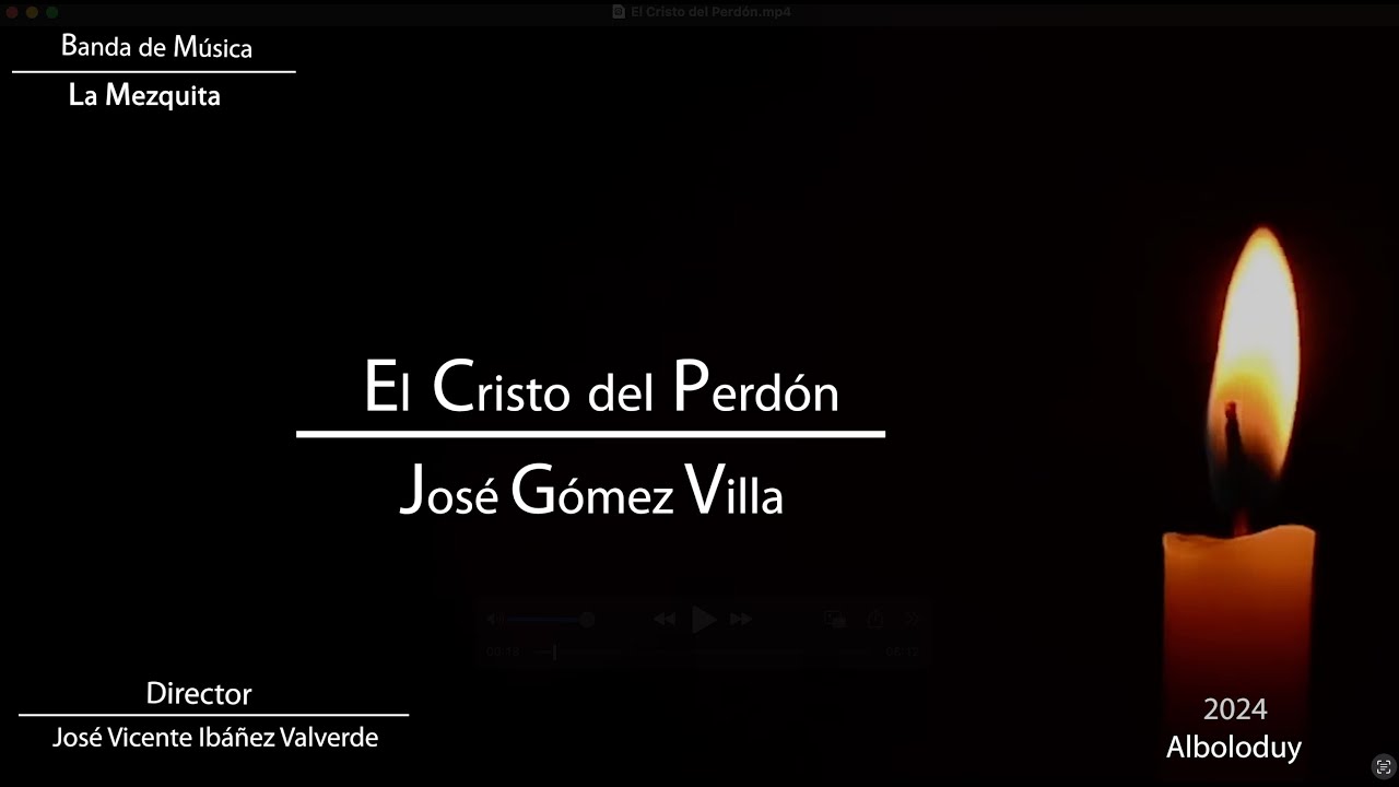 El Cristo del Perdón | La Mezquita de Alboloduy | 2024