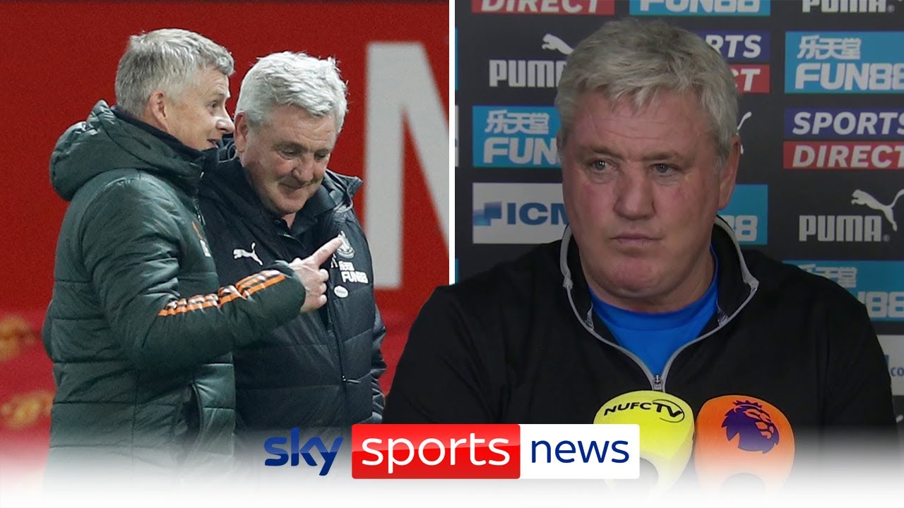 Steve Bruce hits back at a question about being seen smiling with Ole Gunnar Solskjaer