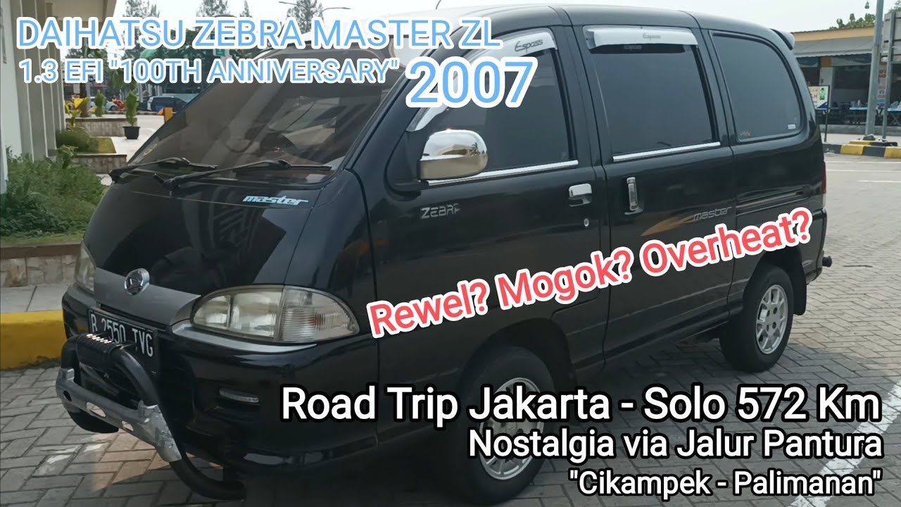Road Trip Daihatsu Zebra Master/Espass Jakarta-Solo 572 Km 