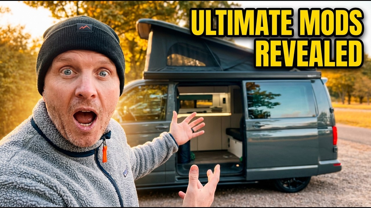 Советы по настройке и модификации кемпера VW T6.1 | Что я обновил и что дальше