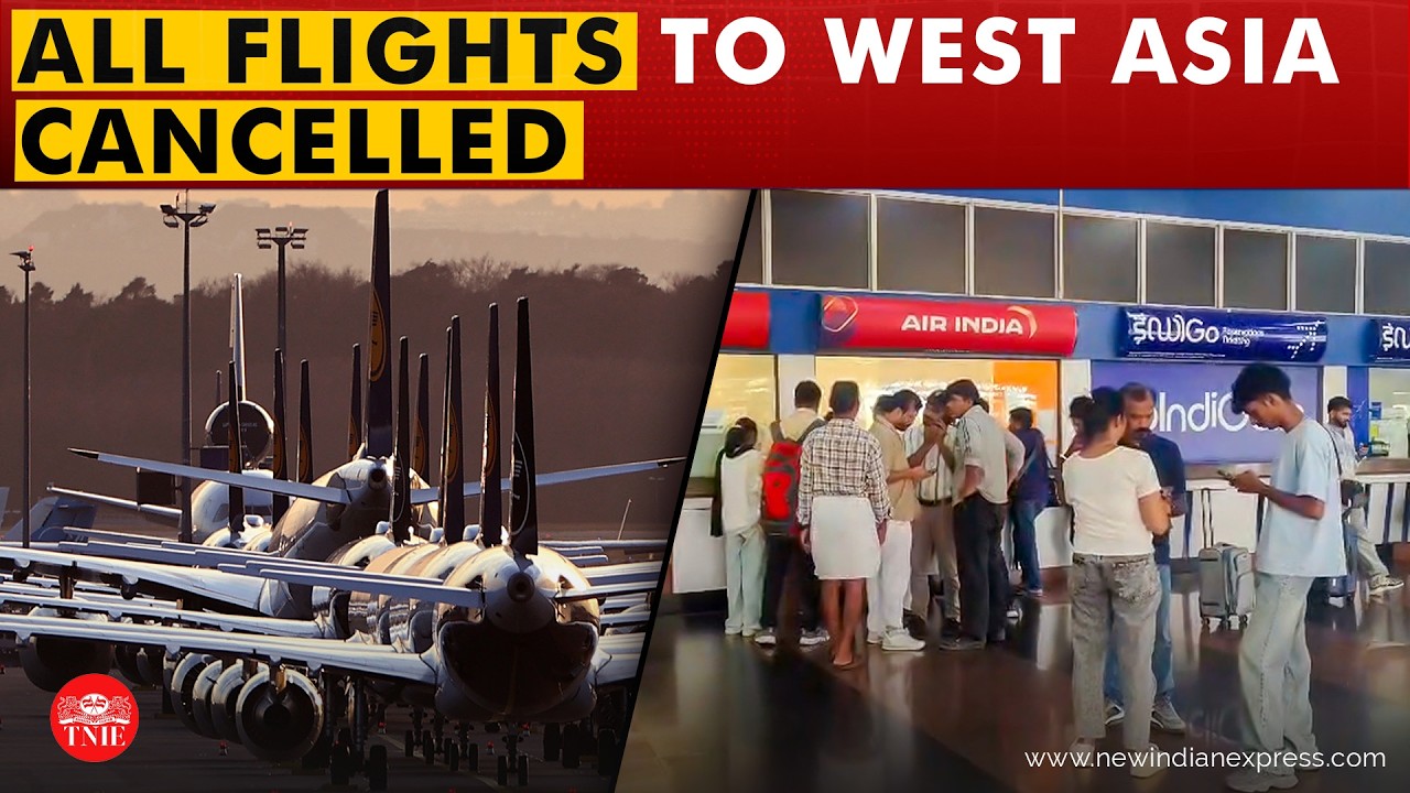 Airlines in India cancel all flights to West Asia