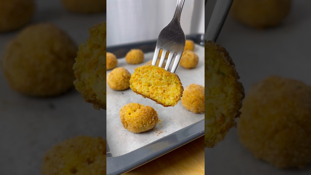 POLPETTE DI CAROTE 🥕 con le carote di &ldquo;Selenella&rdquo; 🧡 #adv #Selenella #ricettafacile