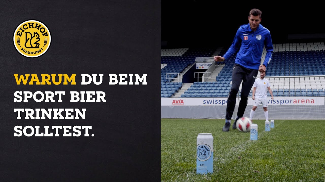 Warum du beim Sport Bier trinken solltest