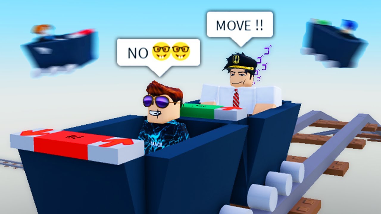 ROBLOX Cart Ride Funny Moments (MEMES) #1