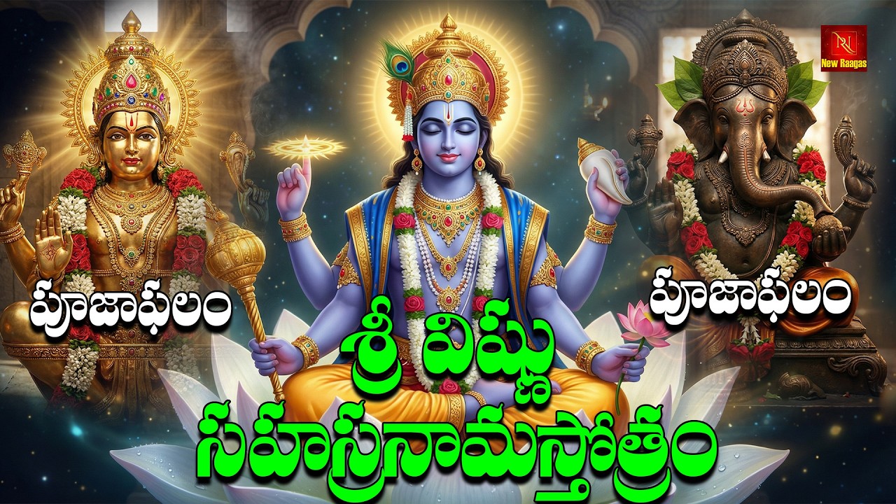 Sri Vinayaka, Ayyappa Pooja Phalam & Sri Vishnu Sahasranama Stothram | Powerful Devotional Songs
