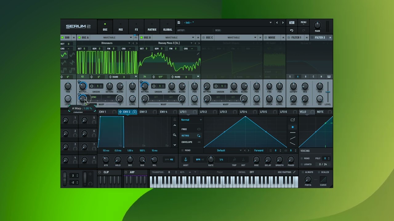 Dino Formant Bass In Serum 2 (Tutorial)