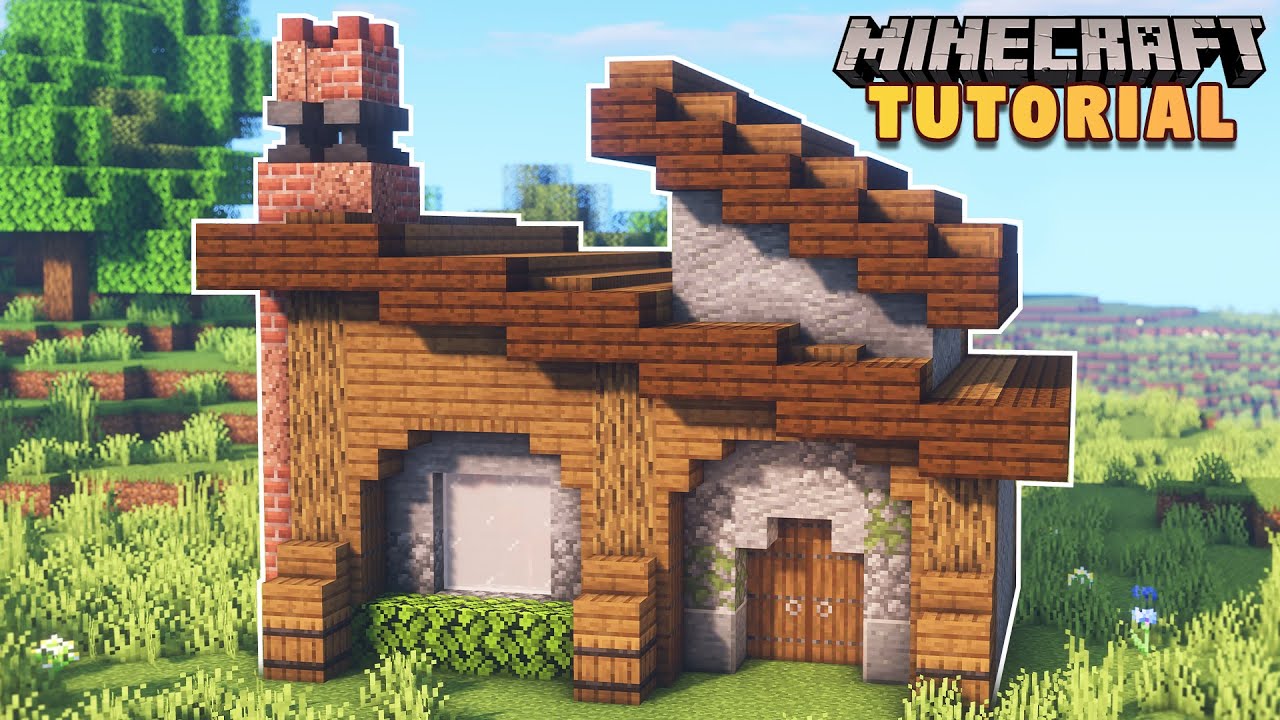 Minecraft: Wooden Rustic House Tutorial